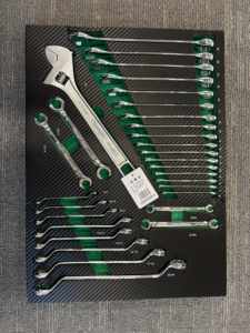 PEIFENG 30-delige chroomvanadiumstaal multifunctionele combinatiegereedschapset met OEM-optie gereedschapskist voor autoreparatie - Product Image 1