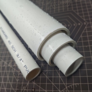 UPVC tubo dell'acqua tubo di pressione di plastica <span class=keywords><strong>per</strong></span> il sistema di approvvigionamento di acqua fredda tubazioni idrauliche progetto materiale senza piombo e durevole - Product Image 4