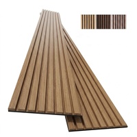 Panneaux muraux acoustiques en bois de noyer et feutre 60x60cm, absorption acoustique hautement efficace, design européen et américain pour la maison