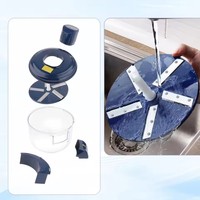 Hoge kwaliteit fruit- en groenteschiller, knoflook-, pruimen- en druivenpeller, multifunctioneel 2-in-1