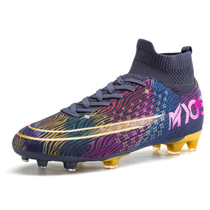 Zapatos de Fútbol Mjos, Tacos Altos TF, Parte Superior Sintética, Forro de Malla, Suela de Goma, Unisex, Zapatos de Entrenamiento de Primavera - Product Image 2