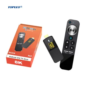Topleo H96 MAX M3 Box Android TV-Stick Smart Android 13 mit HD-Empfänger Videospiel konsolen Box TV Digital