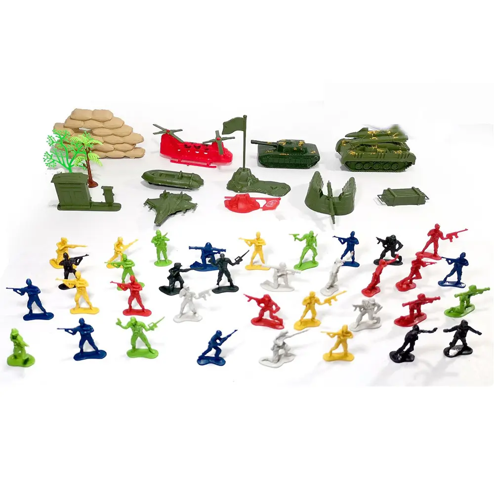 Unique World War 2 Military Men Play in Poses Army Men Toy for Action Figures