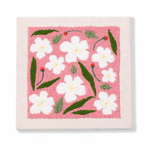 <span class=keywords><strong>Kit</strong></span> de <span class=keywords><strong>bordado</strong></span> personalizado DIY con marco cuadrado de flores rusas para principiantes - Product Image 1