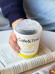 Vasos de Papel para Té Negros Personalizados de 8oz y 12oz de JN Shopping, Vasos de Papel Desechables de Doble Pared con Tapas para Bebidas Calientes - Product Image 6