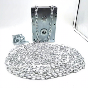 Palans à chaîne manuels 4020 pour porte de garage, montés sur axe, argentés, pratiques, prix de gros usine - Product Image 1