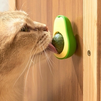Hot verkopende avocado-pootjes design katten speelgoed, kitten vriendelijk, met kattenkruid, navulbaar, kattenlikproduct voor plezier.