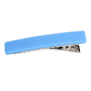Wholesale Cheaper Acrylic Hair <strong>Clips</strong> No-slip <strong>Silver</strong> Metal Alligator <strong>Clip</strong> Fashion Colors Acrylic Alligator Hair <strong>Clips</strong> - Product Image 6
