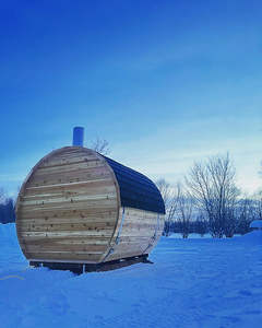 HELIUS 6-8人加拿大雪松桶桑拿 | 豪华传统蒸汽桑拿套件 | 厂家直销批发带桑拿加热器 - Product Image 3