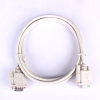 Cable de 6 pies DB9Male a DB9 hembra Serial RS232 cable de módem nulo