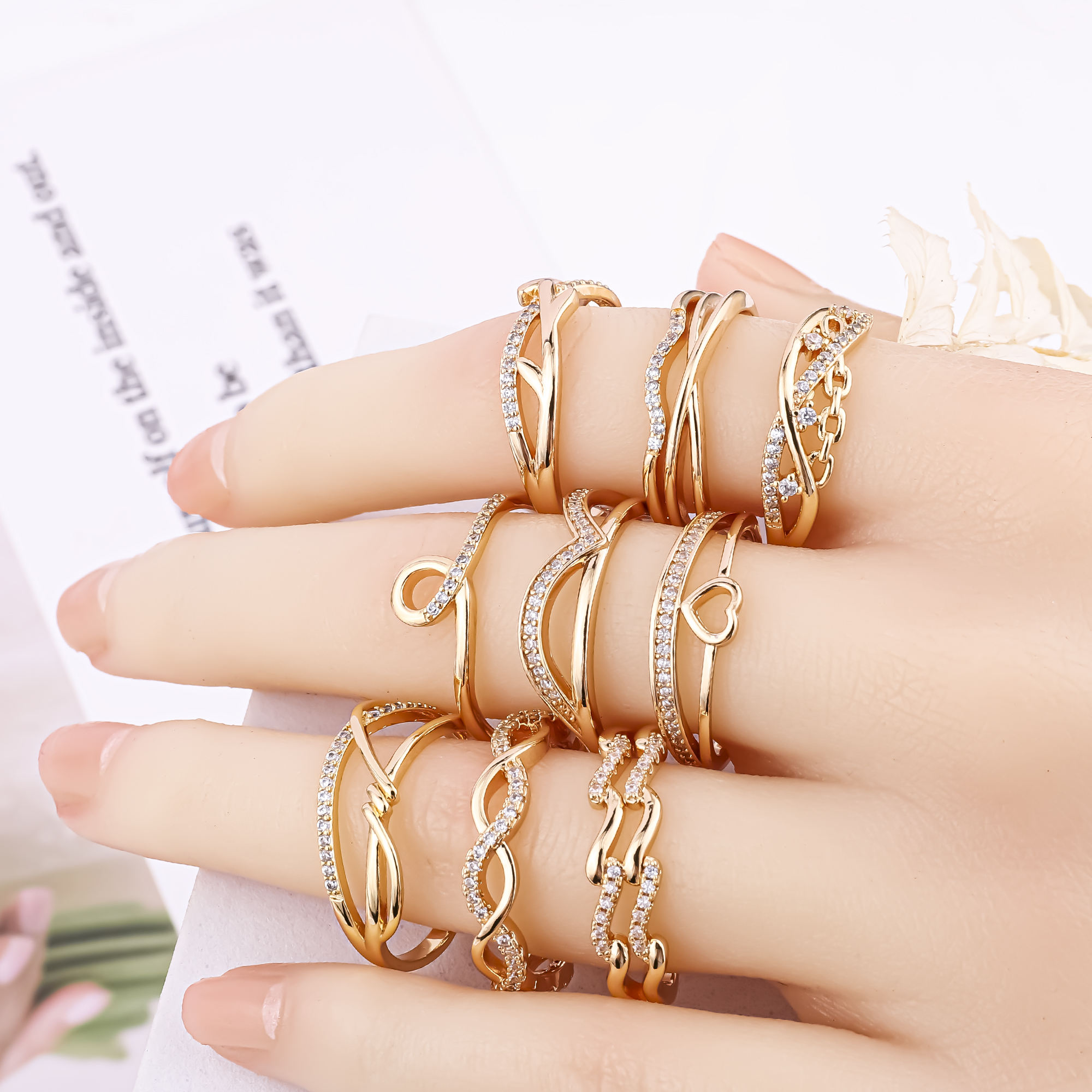 Shop Our Collection of 18k Gold Plated Diamond Perfect for