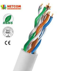 Câble réseau CAT5E UTP de haute qualité avec cuivre pur pour utilisation informatique, service OEM/ODM - Product Image 4