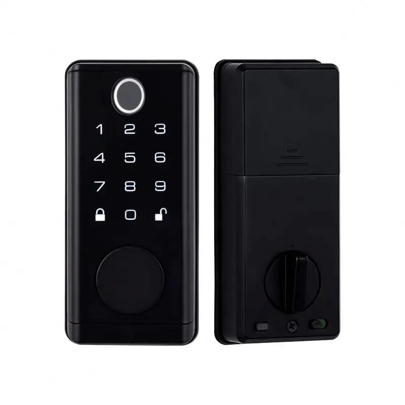 Cina fornitori sistema di carte chiave smart door lock factory ttlock digital rim lock per porta scorrevole