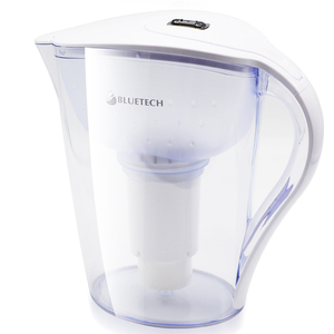 <span class=keywords><strong>Carafe</strong></span> <span class=keywords><strong>filtrante</strong></span> à eau en plastique Bluetech, capacité 3,8 L, réduit le calcaire, le <span class=keywords><strong>chlore</strong></span> et les bactéries, pour une eau potable au goût exceptionnel - Product Image 2