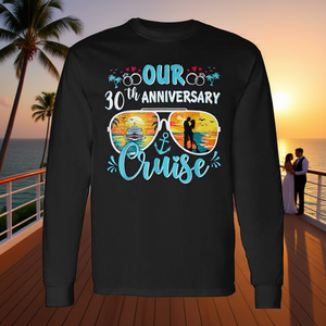 Camiseta de manga larga para el 30.º aniversario de nuestra crucitaña, para celebrar la boda - Product Image 3