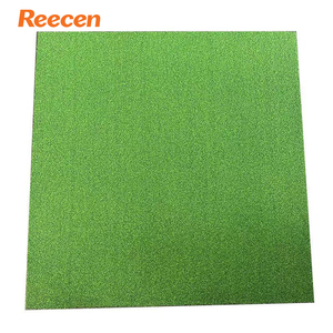 Césped Artificial <span class=keywords><strong>para</strong></span> Gimnasio, Alfombra de Goma, Pista <span class=keywords><strong>para</strong></span> Trineo, Baldosas de Césped Artificial Duraderas, <span class=keywords><strong>Precio</strong></span> de Fábrica, Color Personalizado - Product Image 1