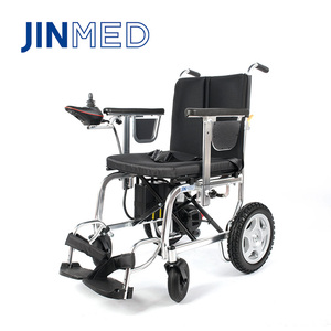 Costo efectivo poder económico de silla de ruedas de aluminio plegable silla de ruedas eléctrica con batería de litio - Product Image 2