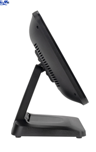Écran tactile POS 15 pouces LED noir <span class=keywords><strong>4</strong></span>:3, écran capacitif / VGA, support pliable, pour petites entreprises et commerce de détail - Product Image 3