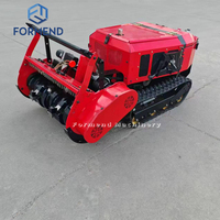 Cortadora de Césped Robótica con Control Remoto, Tipo Cadena, Inalámbrica, Tractor de Carretilla, Industrial, Directo de Fábrica