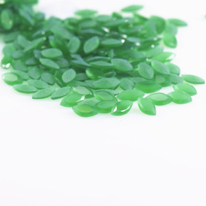 Gems <strong>Stone</strong> Malaysian Synthetic <strong>Jade</strong> Green Man-Made Emerald Green <strong>Jade</strong> <strong>Stone</strong> Glass Marquise Cut Synthetic Gemstone for Sale - Product Image 4