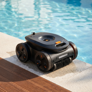 Robot aspirateur de piscine automatique sans fil Addotron, planification intelligente des trajets, batterie 9000 mAh, 100-800 ㎡   Addotron PLUS avec ultrasons intégrés - Product Image 3