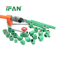 Accesorios de Plomería Termofusibles IFAN EN 15874, Todos los Tamaños, Color Personalizado, Moldeo por Inyección, Todos los Tipos de Accesorios de Plástico PPR
