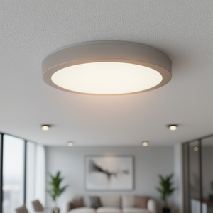 LEDUNI LED rotondo 25W 2500LM CCT pannello pannello montato a superficie Downlight da 1 nichel luci di illuminazione a freddo/neutro/caldo - Product Image 2
