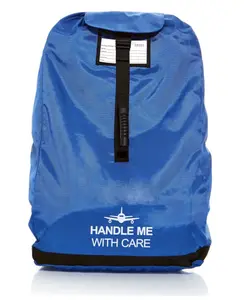 हवाई यात्रा गेट चेक और कैरियर के लिए OEM कस्टम कार सीट ट्रैवल बैग अतिरिक्त टिकाऊ फोल्डिंग कार सीट बैक स्टोरेज बैग