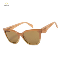 Italy Design CE Femmes et Hommes Trendy UV400 pour Lunettes de Soleil Marque de Luxe OMELLE avec Marque Privée