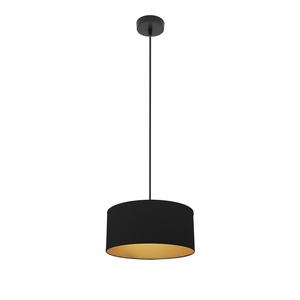 Colgante 1xE27 negro/oro, dimensiones 30x30 cm, ideal para iluminar y decorar espacios modernos. - Product Image 1