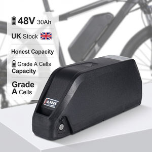 แบตเตอรี่ลิเธียมไอออน 48V 30Ah ของ UK พร้อมระบบติดตาม GPS สำหรับจักรยานไฟฟ้า 1800W สกู๊ตเตอร์ รถสามล้อถีบ  ชุดแบตเตอรี่แบบติดตั้งใต้ท่อพร้อมกล่อง - Product Image 2