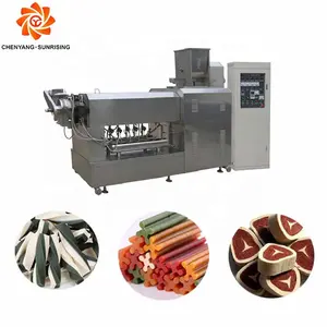 Explosive Models Pet Chewing Extrusion Extruder Dog Chew Stick Making Machine