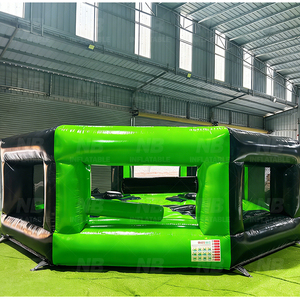 <span class=keywords><strong>Jeu</strong></span> de machine interactive <span class=keywords><strong>gonflable</strong></span> rotative durable 360 °   Arène de défi rotative pour événements en plein air et team building - Product Image 3