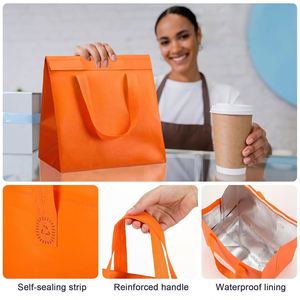 Sac isotherme personnalisé pour la livraison de repas à emporter et les courses - Product Image 4