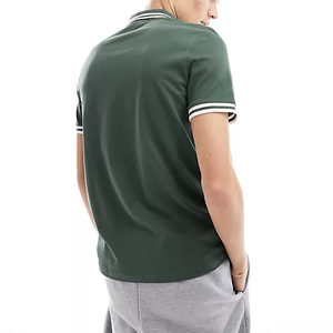 Logo con ricamo personalizzato marca i tuoi segni camicia <span class=keywords><strong>da</strong></span> Golf in cotone di buona qualità <span class=keywords><strong>Polo</strong></span> sportiva Business t-Shirt <span class=keywords><strong>Polo</strong></span> <span class=keywords><strong>da</strong></span> <span class=keywords><strong>uomo</strong></span> in bianco - Product Image 6