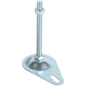 Trọng lượng nhẹ san lấp mặt bằng chân với tai, thép carbon điều chỉnh vít máy san lấp mặt bằng gắn kết, miếng đệm chống rung - Product Image 1