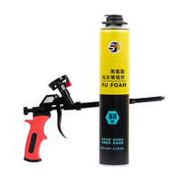 Mastic de construction d'isolation Mousse Pu expansible Mousse polyuréthane chimique