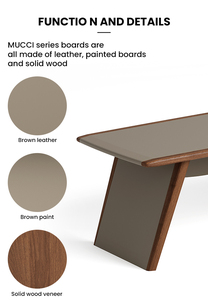 Meilleures ventes de bureau moderne en bois massif en forme de L pour immeuble de bureaux et mobilier de bureau pour PDG - Product Image 2