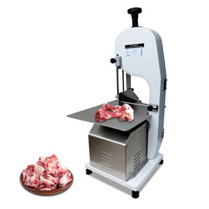 Sega per Ossa 1800W, Corpo Completo in Acciaio Inox 304, Lama 2025mm con Contenitore per Residui, Arresto di Emergenza, 110/220/240V - Product Image 1