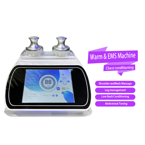 เครื่องนวดกระชับสัดส่วน EMS แบบอุ่น พร้อมหัวนวดคู่ หน้าจอสัมผัส สำหรับบริหารหน้าท้อง นวดไหล่ นวดคอ อุปกรณ์สำหรับร้านเสริมสวย - Product Image 1