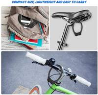 Câble antivol portable à code à 4 chiffres pour vélos et trottinettes, multi-usages, en promotion