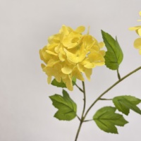 HGA Factory Direct Fleurs artificielles en latex à toucher réel, Hortensia vert, pour la décoration de réceptions de mariage, de dîners et de fêtes