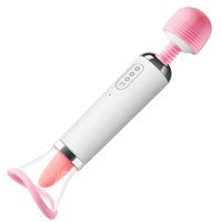Erwachsenenprodukte G-Punkt-Vibrator Sexspielzeug für Frauen Nippel-Klitoris-Stimulator Sex-Sauger Zungen-Leck-Saug-Vibrator