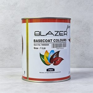 Blazer Basecoat Colours 1 Liter Excellent Premium Multi Surface Base Coat <b>For</b> <b>Plastic</b> Metal Wood Glass And Ceramic Tile Refinish - Product Image 3