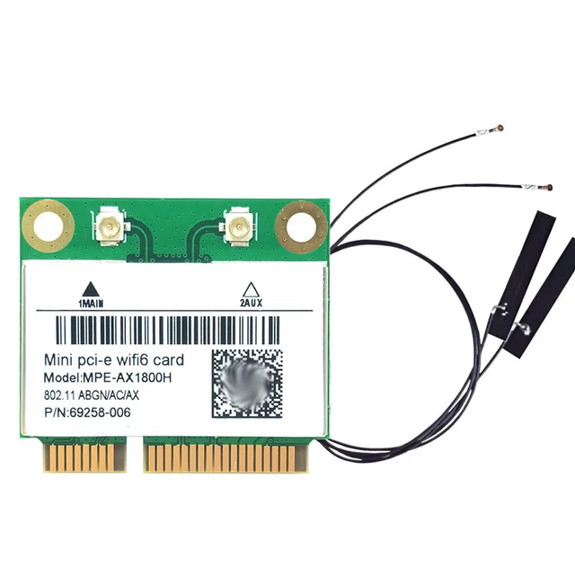 WIFI6 RTL8852BE 5G dual-band wireless network card MINI PCIE 5.2 BT Android Linux