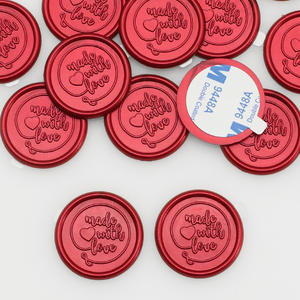 Sceaux de <span class=keywords><strong>cire</strong></span> <span class=keywords><strong>d</strong></span>'invitation de mariage autocollant <span class=keywords><strong>feuille</strong></span> de saule sceaux de <span class=keywords><strong>cire</strong></span> auto-adhésifs - Product Image 3