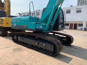 Excavatrice Kobelco SK200, excavatrice hydraulique sur chenilles, équipement de construction, excavatrice d'occasion à vendre - Product Image 1