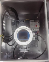Sortie RS485 GPRS 4-20mA IP68 Compteur d'eau électromagnétique étanche alimenté par batterie Options de personnalisation OEM Débit 40M3/H