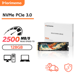 Nouveau SSD interne M.2 PCIe 3.0 NVMe 128 Go/256 Go/512 Go/1 To/2 To avec une vitesse de lecture jusqu'à 3500 Mo/s pour PC, interface PCIe 3.0 X4 compatible avec les anciennes versions - Product Image 4