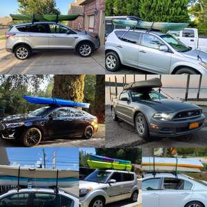 Accesorios para Kayak Portaequipajes Suave para Techo de <span class=keywords><strong>Coche</strong></span> Soporte de Montaje para Kayak Canoa Tabla de <span class=keywords><strong>Surf</strong></span> Esquí SUP Tabla de Nieve - Product Image 6